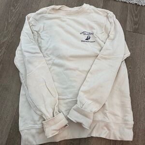 Brandy Melville Cream Pullover oversized